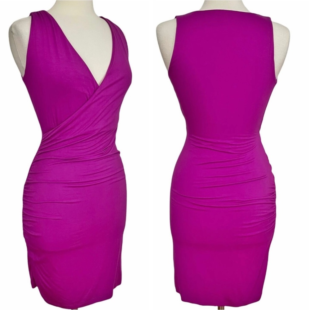 BANANA REPUBLIC 👗 pink dress w/ruching